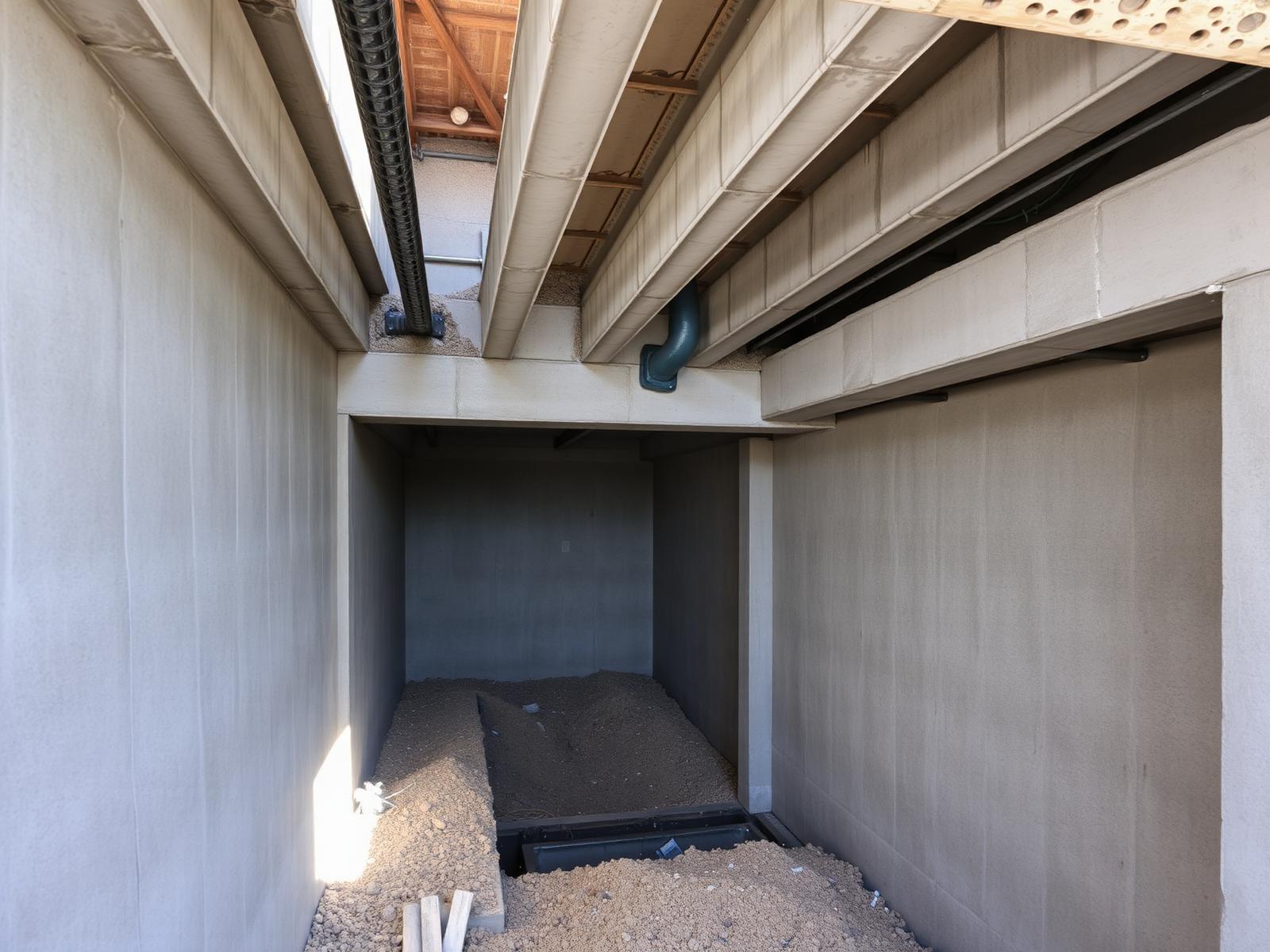 Residential basement excavation and structural works on a Sydney site