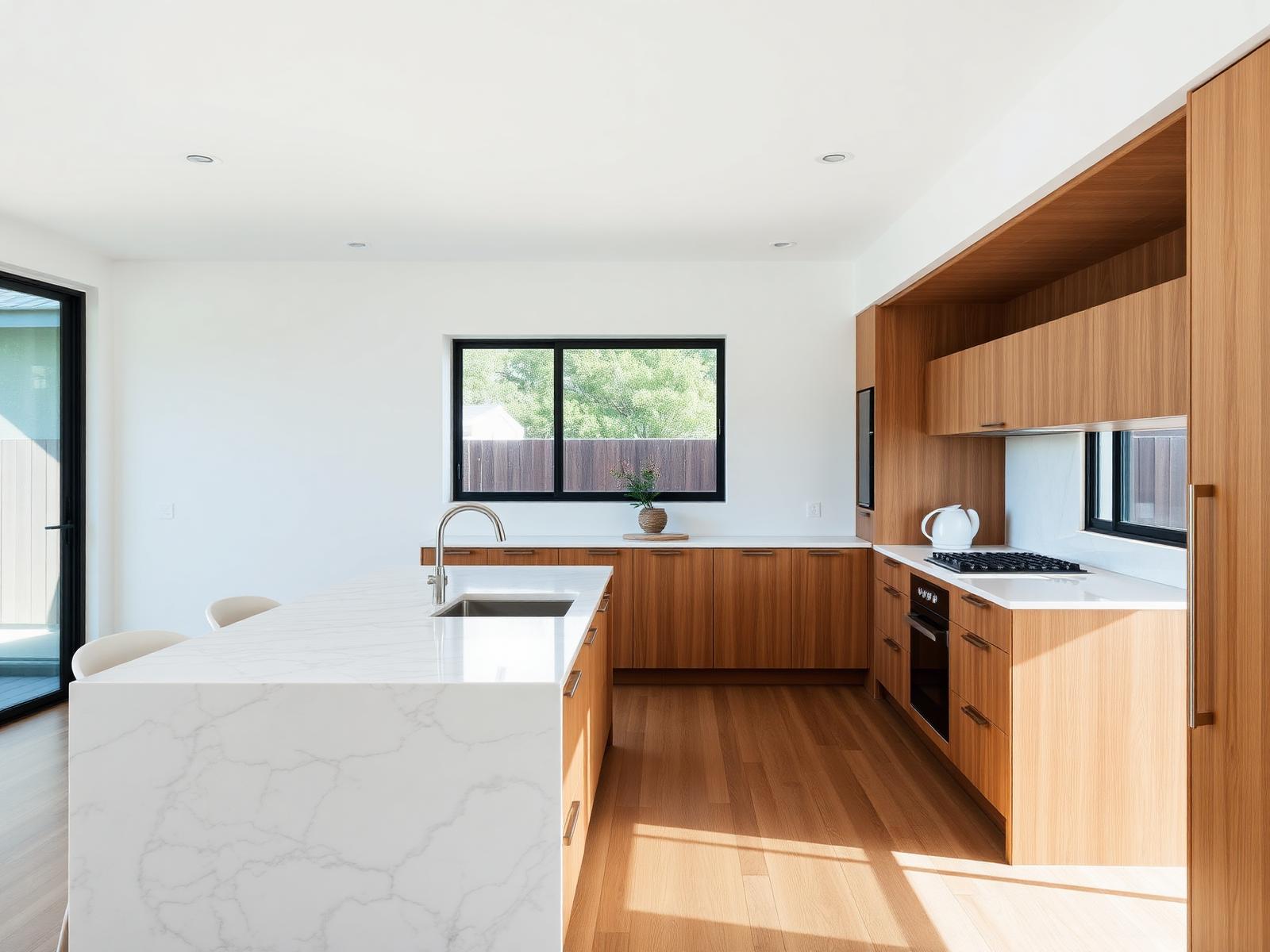 Custom kitchen renovation with quality cabinetry and finishes by Wedo Renovations