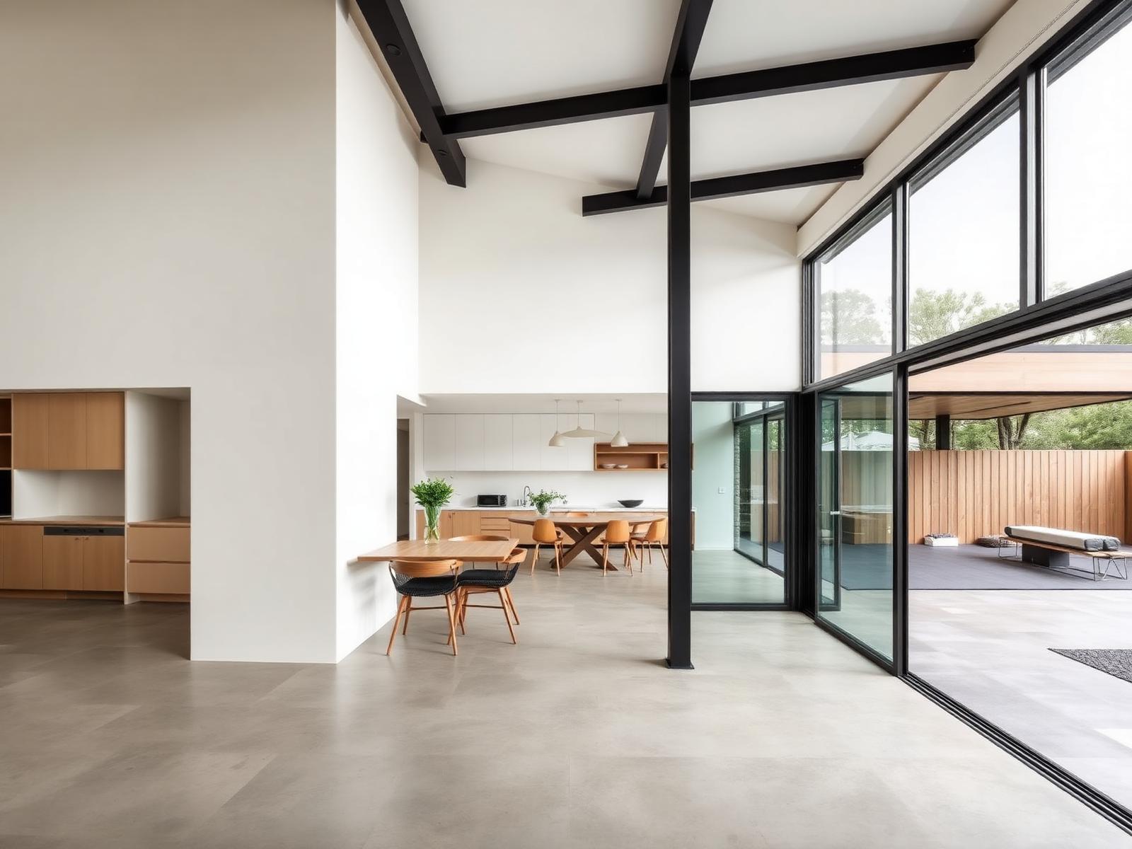 Renovated Sydney home interior with refined contemporary finishes
